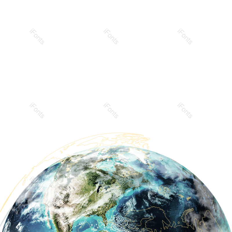 蓝色地球图片,地球元素,地球日PNG,世界免抠素材